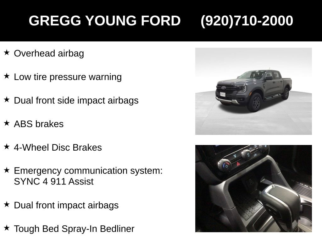 New 2025 Ford Ranger XLT w/ Technology Package image 31