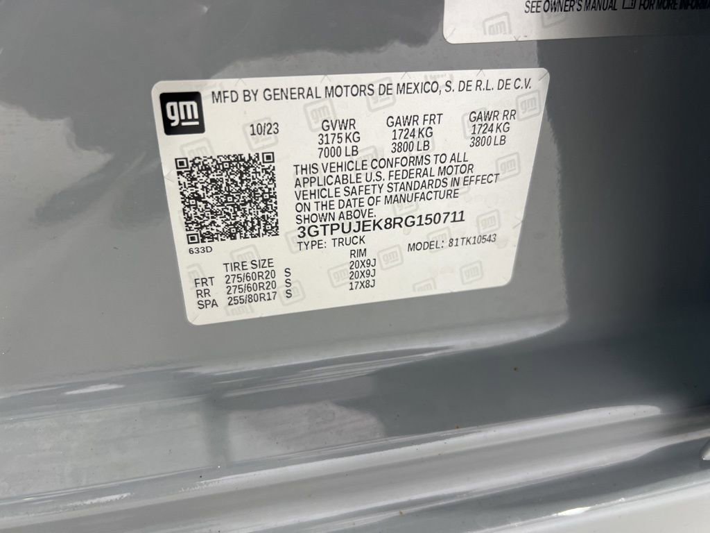 Used 2024 GMC Sierra 1500 Elevation image 30