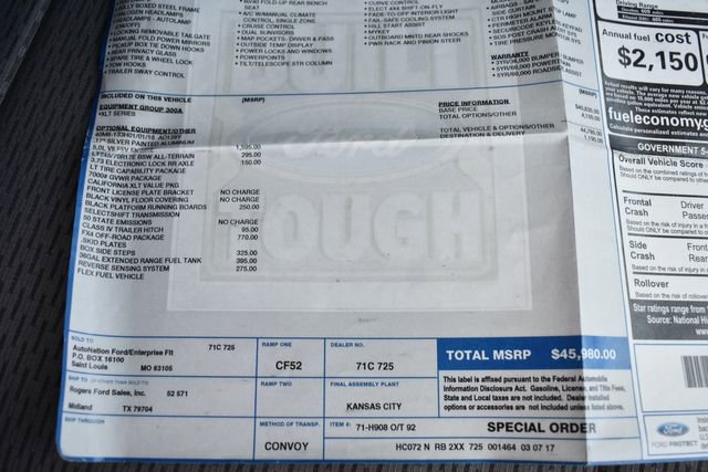 Used 2017 Ford F150 XLT w/ FX4 Off-Road Package image 17