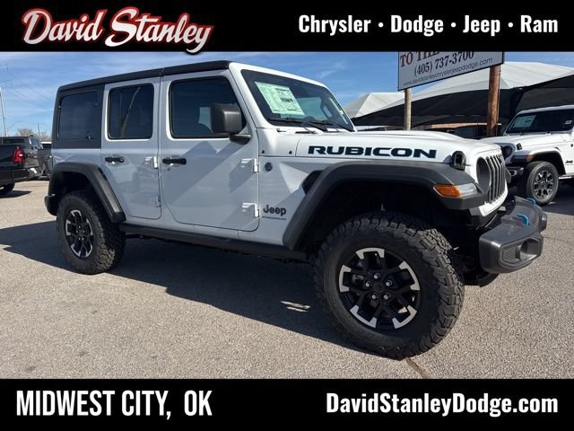 New 2025 Jeep Wrangler Unlimited Rubicon 4xe w/ Technology Group AWD/4WD image 1