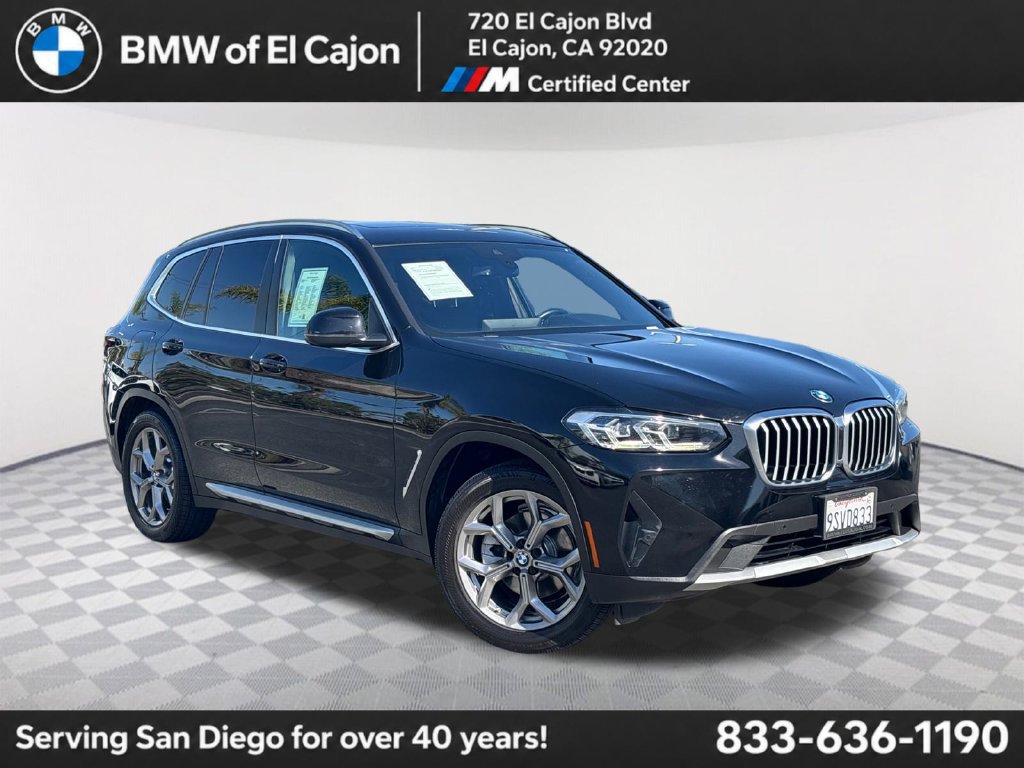 Used 2022 BMW X3 xDrive30i w/ Premium Package 2