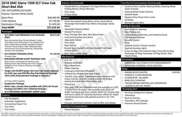 Used 2018 GMC Sierra 1500 SLT image 27