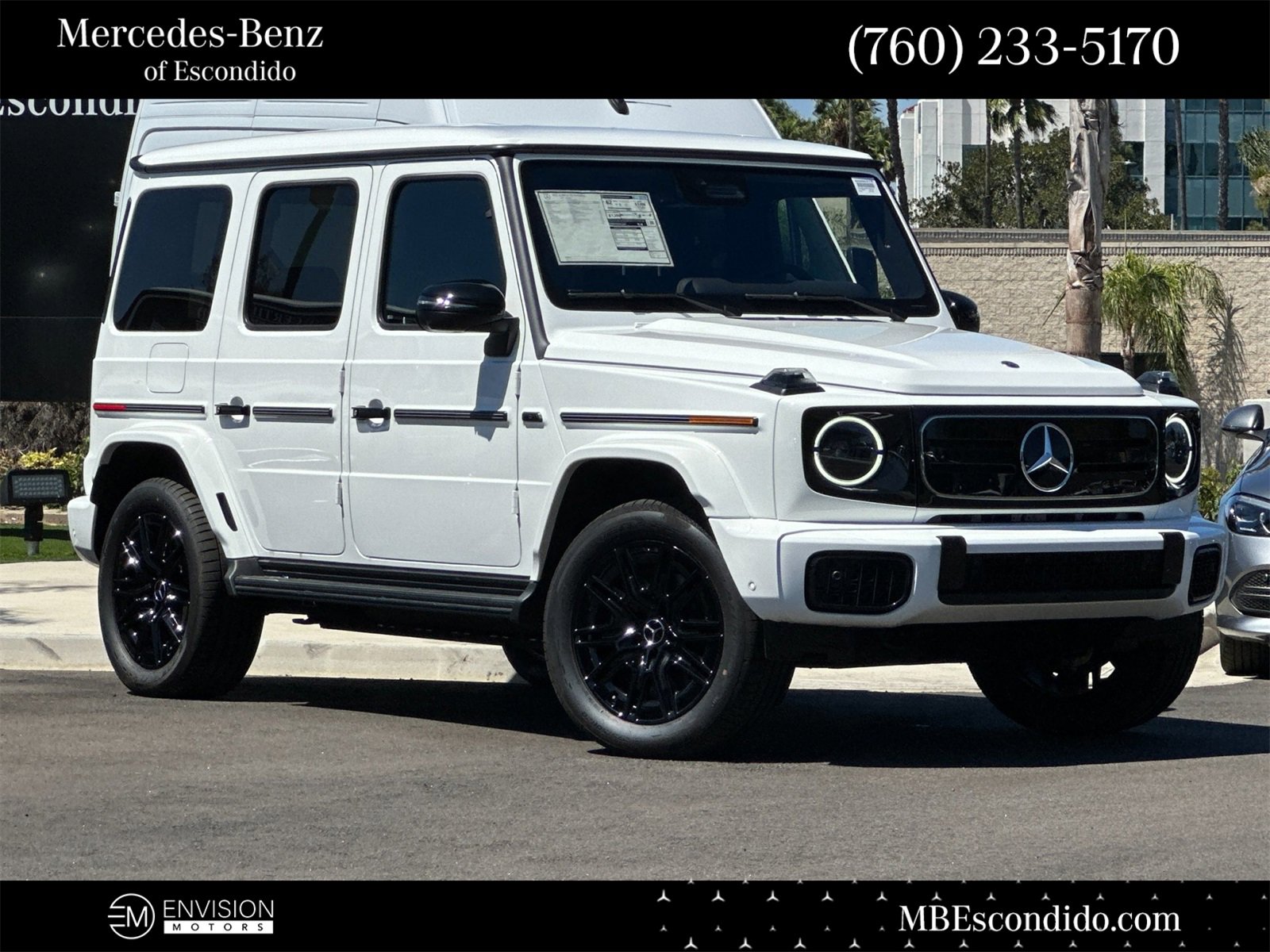 New 2025 Mercedes-Benz G 580 w/ EQ Technology