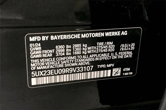 Used 2024 BMW X5 xDrive40i w/ Parking Assistance Package image 8