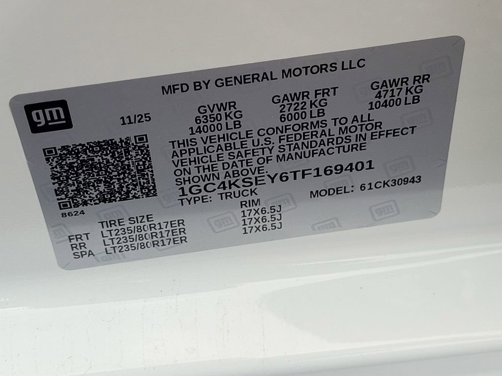 New 2026 Chevrolet Silverado 3500 W/T image 32