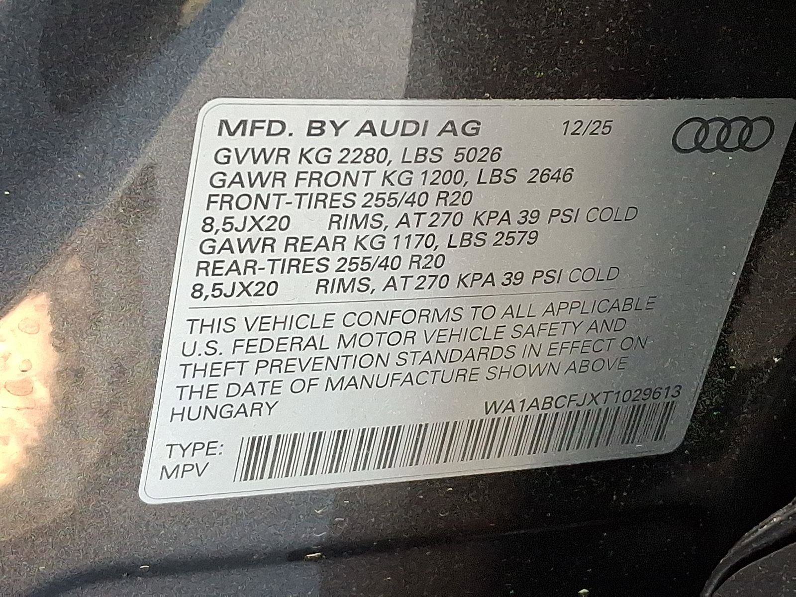 New 2026 Audi Q3 quattro 2.0T AWD/4WD image 22