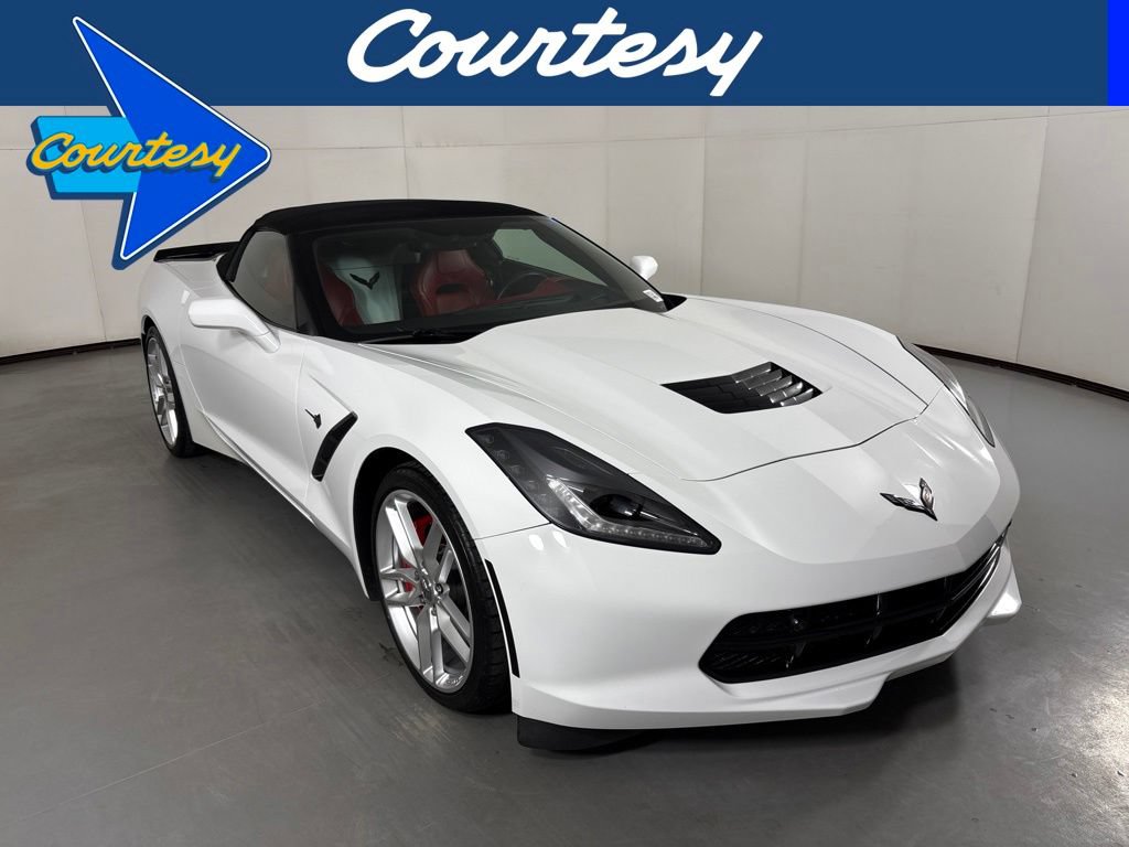 Certified 2019 Chevrolet Corvette Stingray Convertible w/ 3LT Preferred Equipment Group