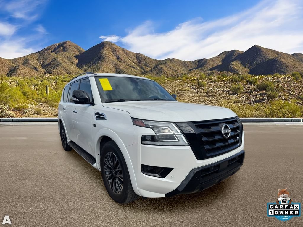 Used 2021 Nissan Armada SL w/ Midnight Edition Package RWD image 5