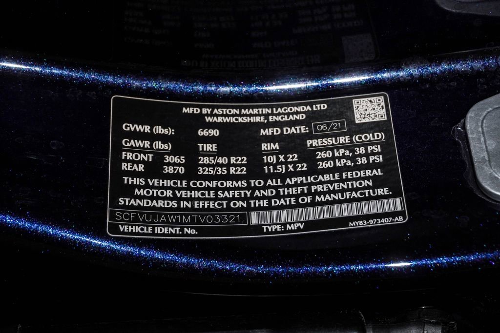 Used 2021 Aston Martin DBX image 35