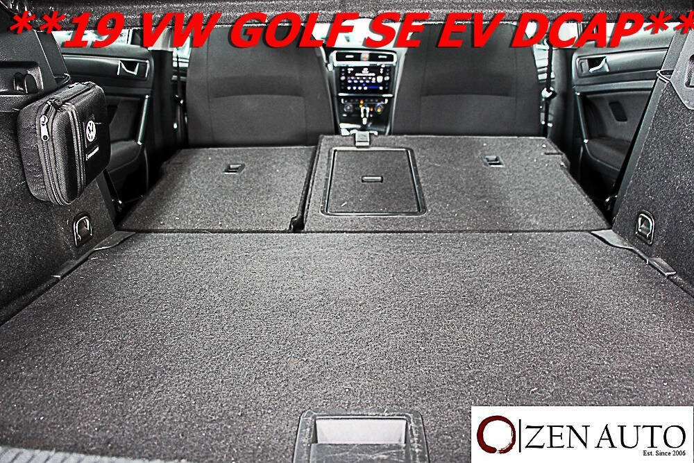 Used 2019 Volkswagen e-Golf SE w/ Driver Assistance Package image 34