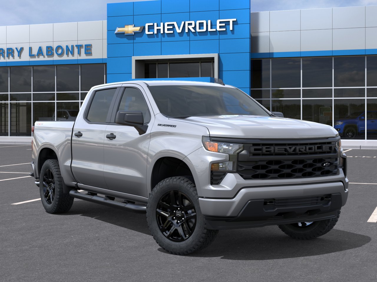 New 2026 Chevrolet Silverado 1500 Custom w/ Turbomax Blackout Package AWD/4WD image 9