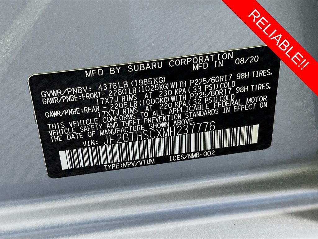 Used 2021 Subaru Crosstrek 2.5i Sport w/ Moonroof Package AWD/4WD image 31