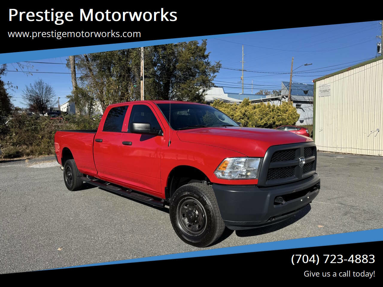 Used 2016 RAM 2500 Tradesman w/ Protection Group