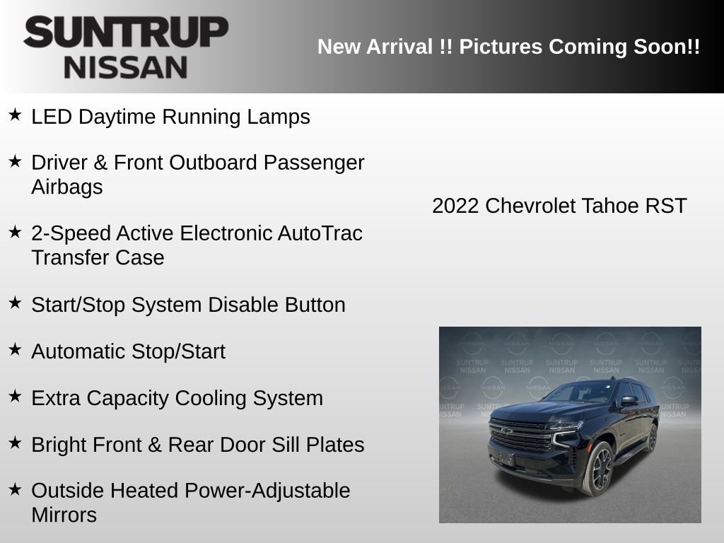 Used 2022 Chevrolet Tahoe RST w/ Luxury Package image 18