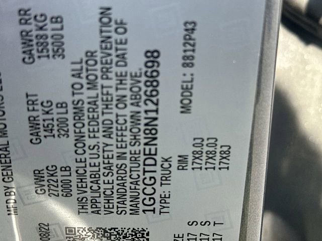 Certified 2022 Chevrolet Colorado Z71 image 30