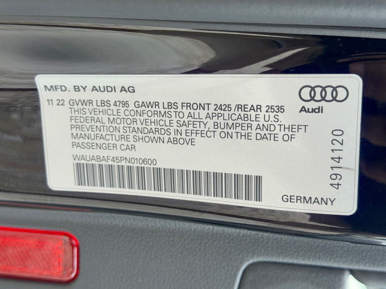 Used 2023 Audi A4 2.0T Premium w/ Convenience Package AWD/4WD image 31