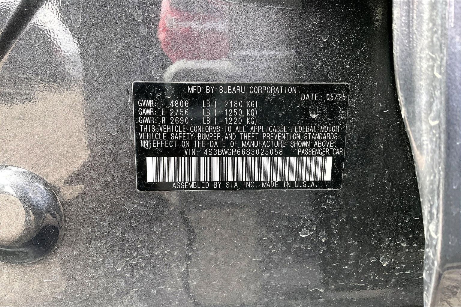 Certified 2025 Subaru Legacy Touring XT image 33