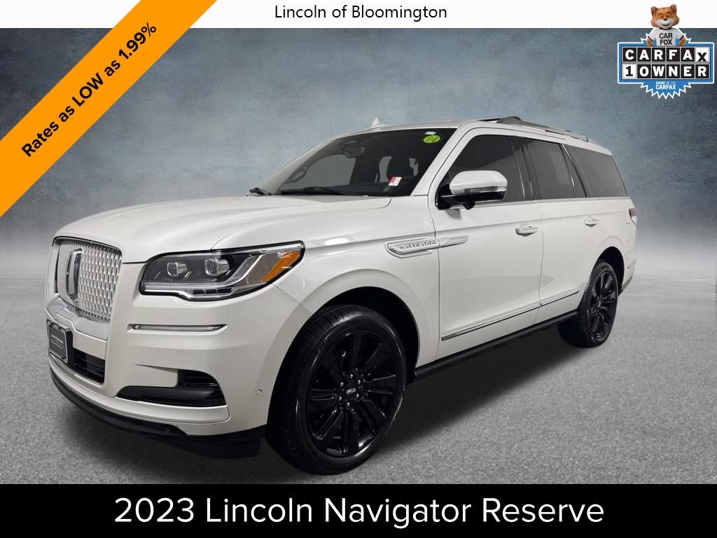 Certified 2023 Lincoln Navigator Reserve AWD/4WD image 1