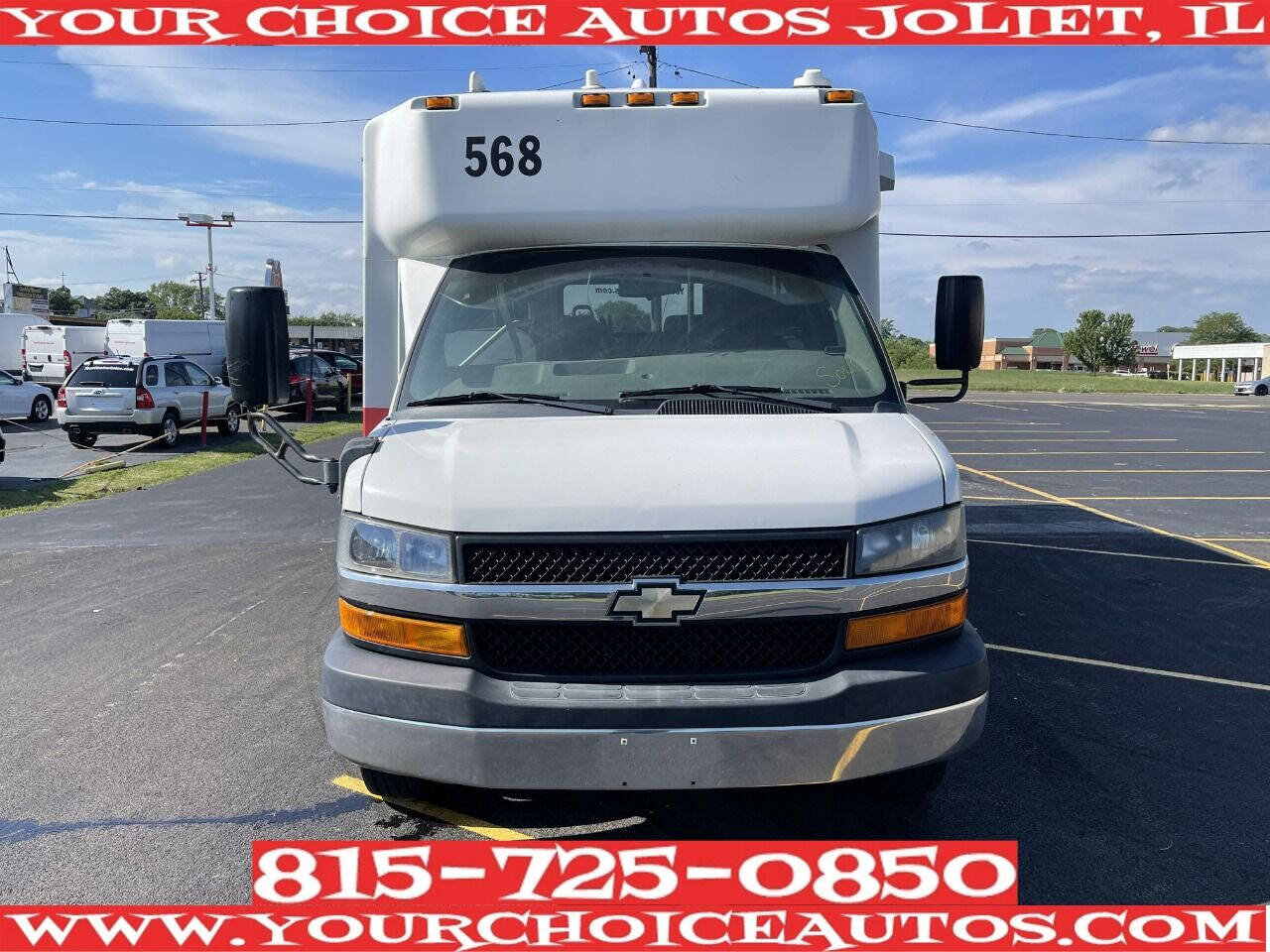 Used 2014 Chevrolet Express 4500 Extended w/ Shuttle Bus Package RWD image 13