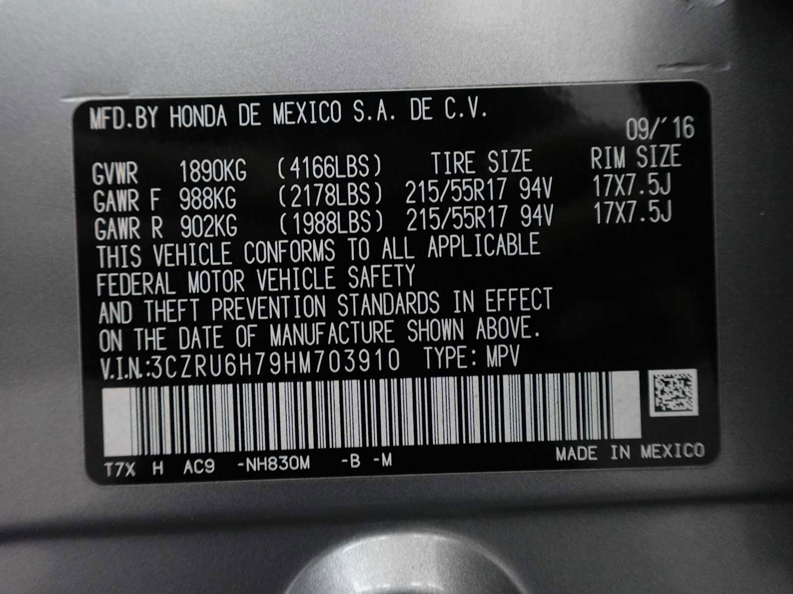 Used 2017 Honda HR-V EX-L image 31