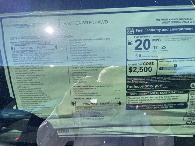 New 2026 Chrysler Pacifica Select image 15