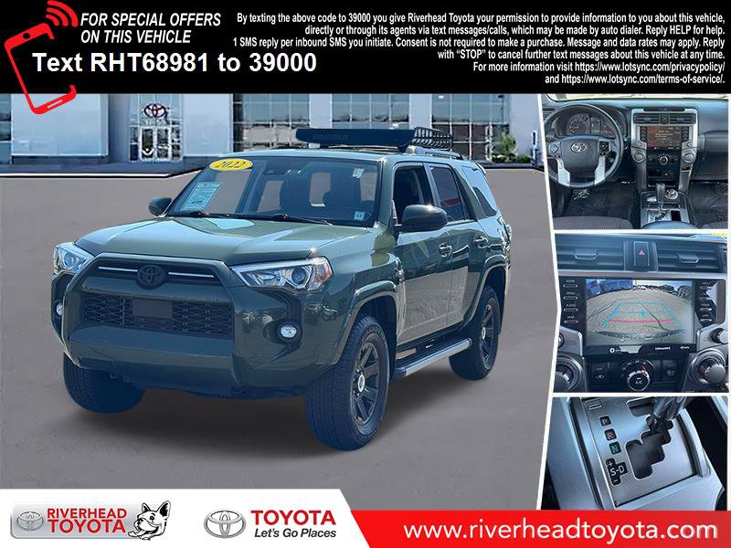 Certified 2022 Toyota 4Runner Trail Special Edition