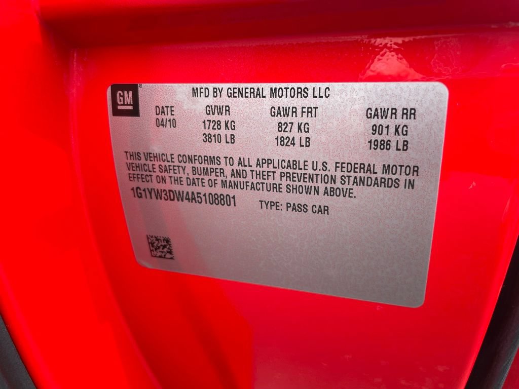 Used 2010 Chevrolet Corvette Grand Sport RWD image 39