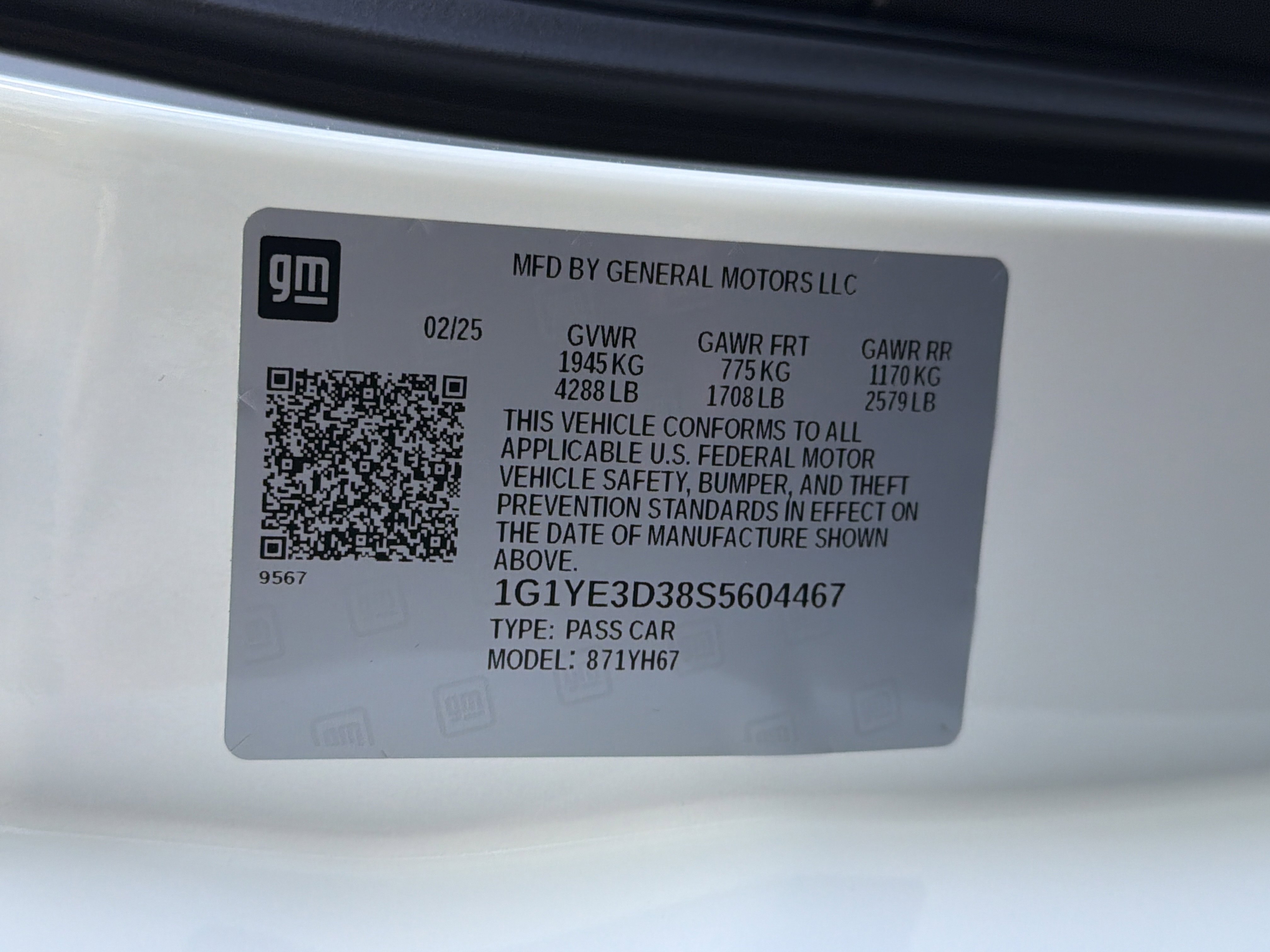 Used 2025 Chevrolet Corvette Z06 w/ Stealth Interior Trim Package image 34