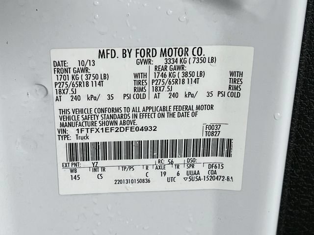 Used 2013 Ford F150 STX w/ Mid Equipment Group AWD/4WD image 11