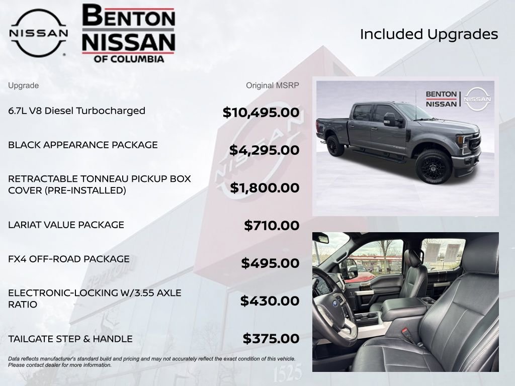 Used 2022 Ford F250 Lariat w/ Black Appearance Package image 6