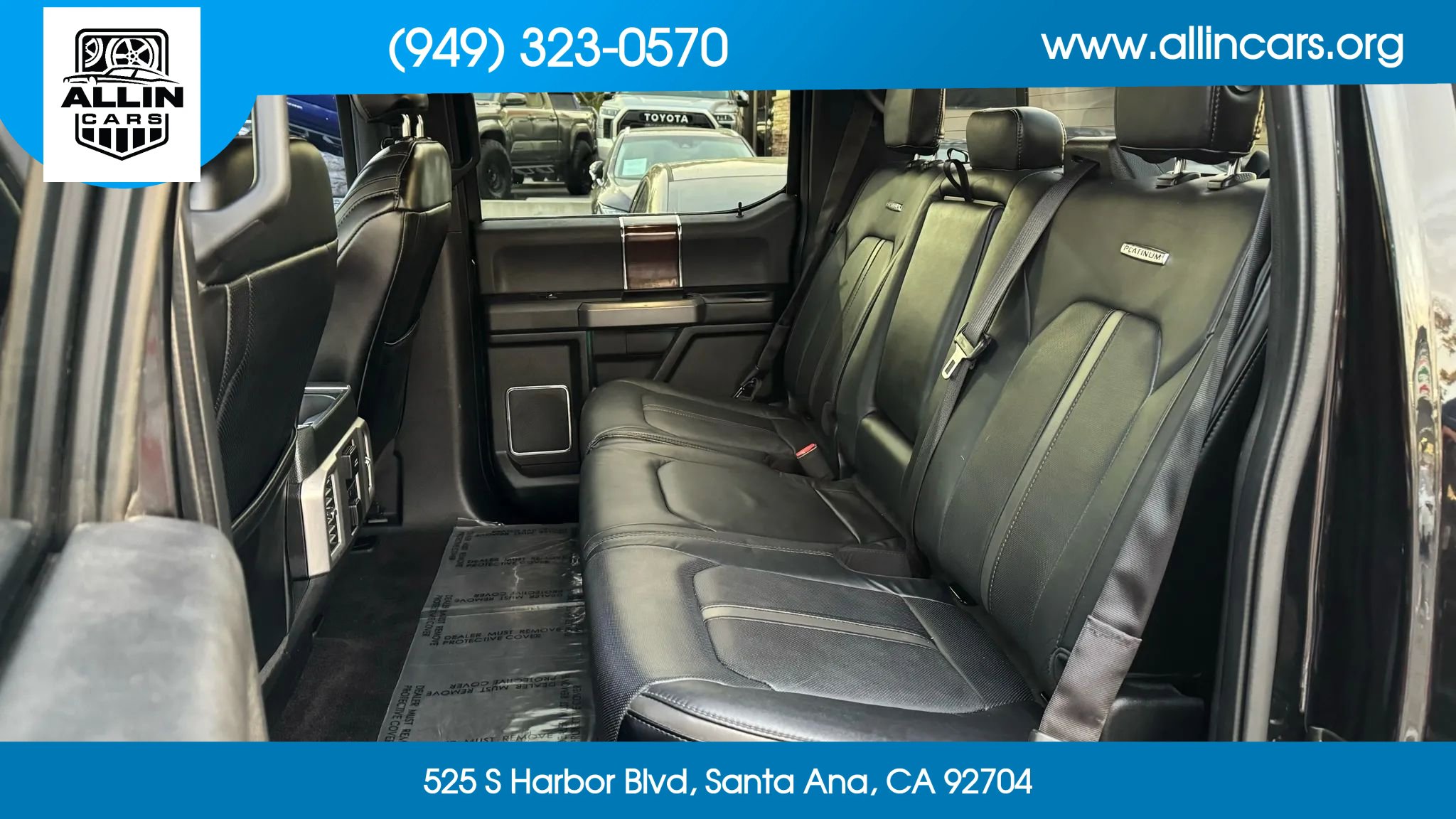 Used 2016 Ford F150 Platinum w/ Equipment Group 701A Luxury image 8