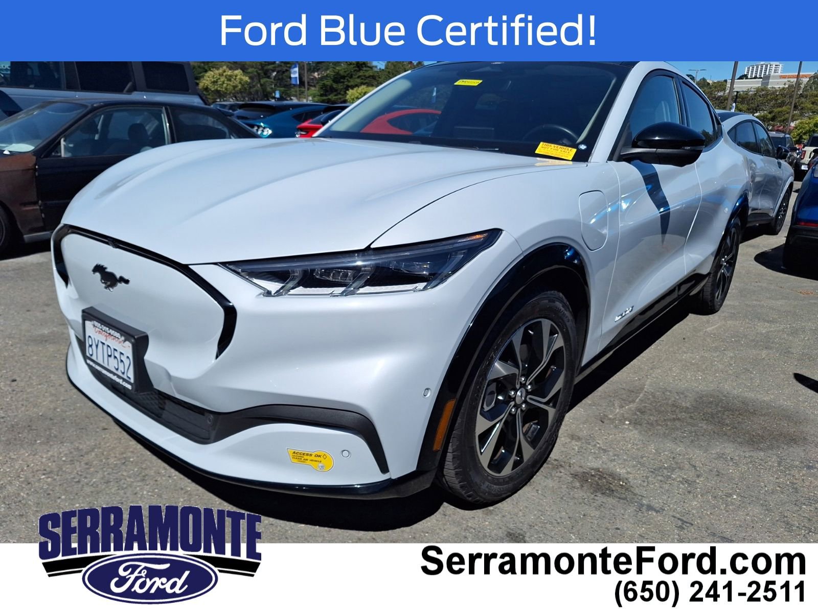 Used 2021 Ford Mustang Mach-E Premium RWD image 3