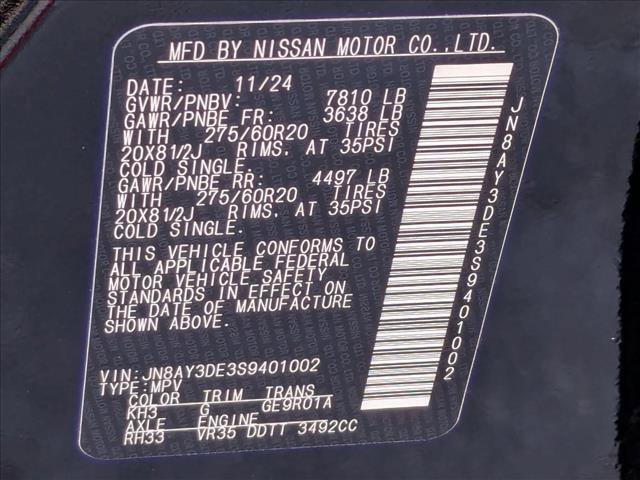 Used 2025 Nissan Armada PRO-4X image 27