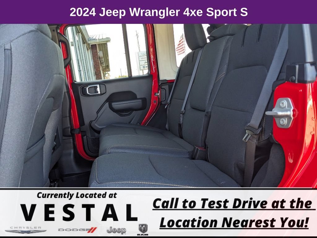 New 2024 Jeep Wrangler Unlimited w/ Convenience Group AWD/4WD image 23