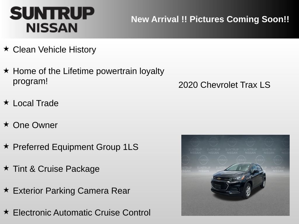Used 2020 Chevrolet Trax LS w/ Tint and Cruise Package AWD/4WD image 5