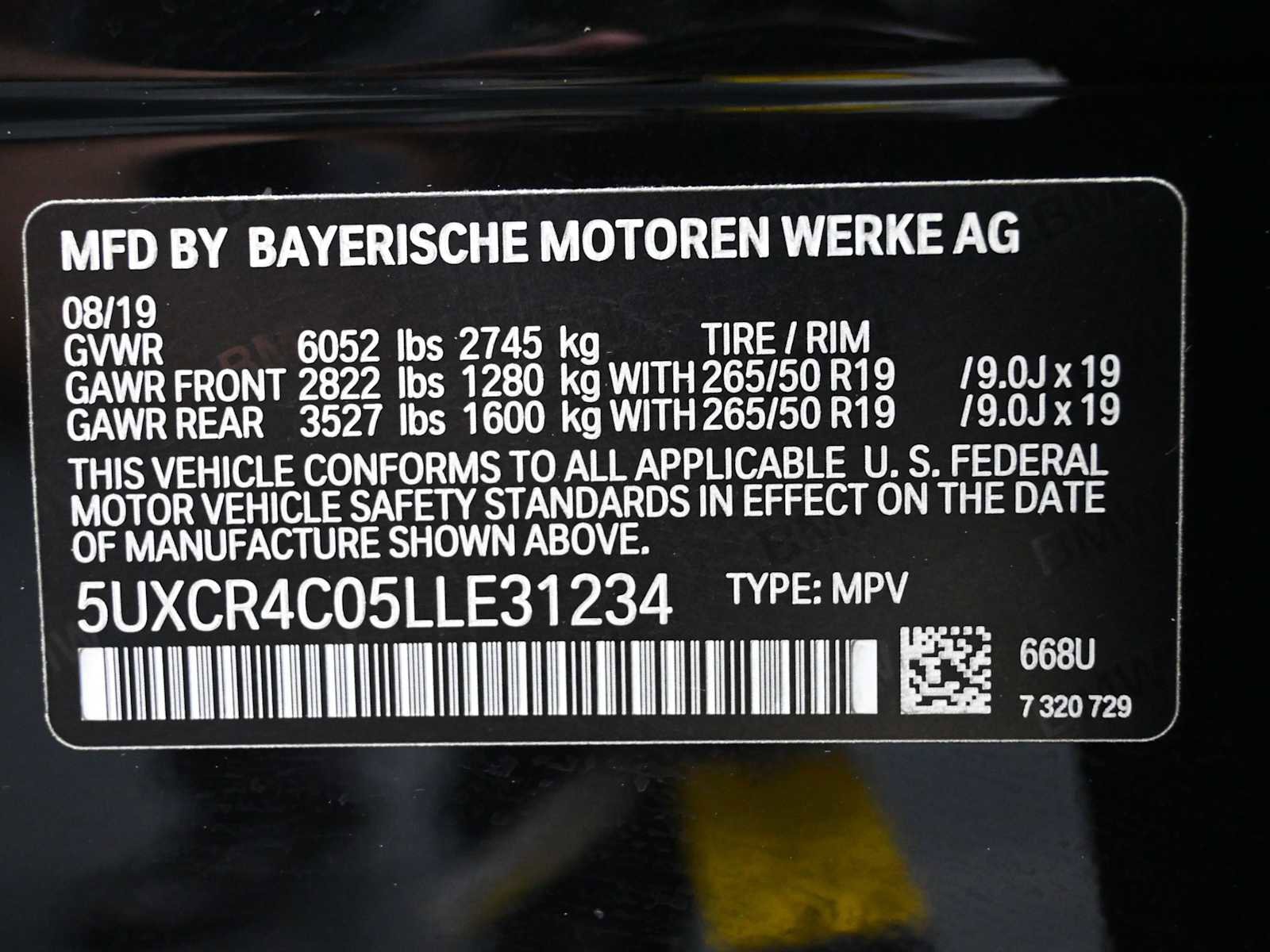 Used 2020 BMW X5 sDrive40i w/ Convenience Package RWD image 11