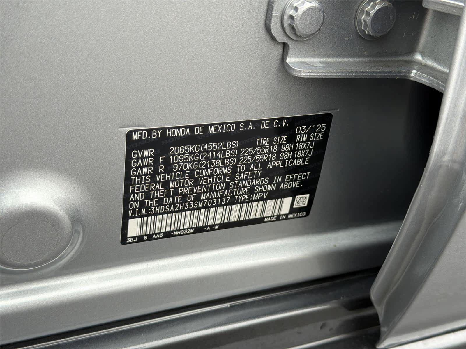 Certified 2025 Acura ADX AWD image 22