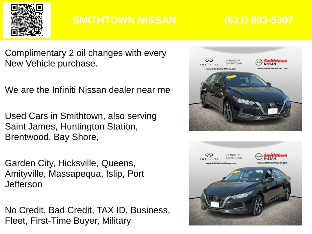 Used 2023 Nissan Sentra SV w/ All-Weather Package FWD image 2