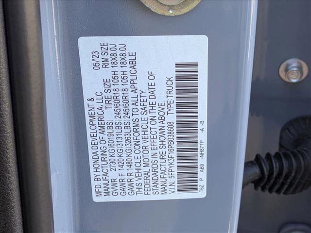 Certified 2023 Honda Ridgeline Sport image 23