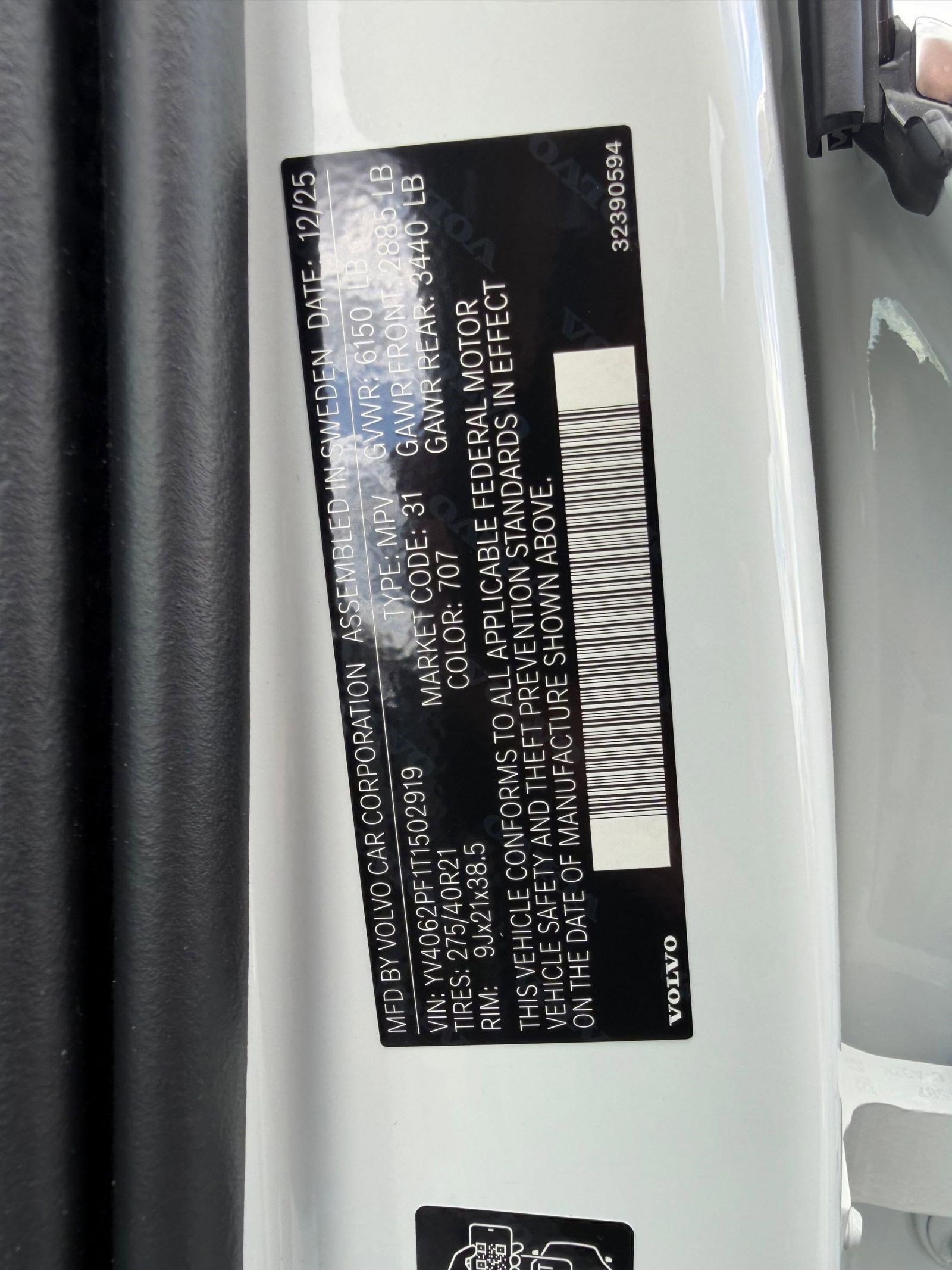 New 2026 Volvo XC90 B6 Ultra w/ Protection Package image 21