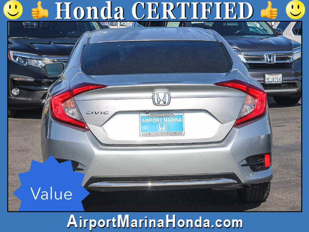 Certified 2020 Honda Civic LX image 7