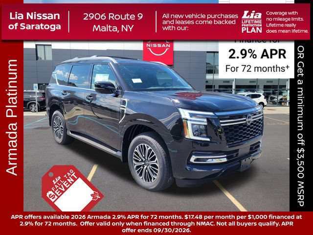 New 2026 Nissan Armada Platinum