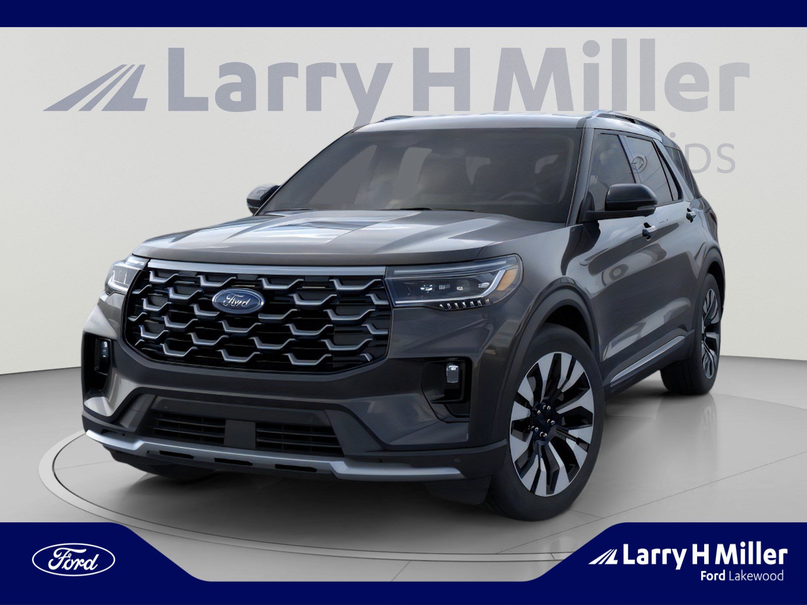 New 2026 Ford Explorer Platinum w/ LUX Leather Package AWD/4WD image 2
