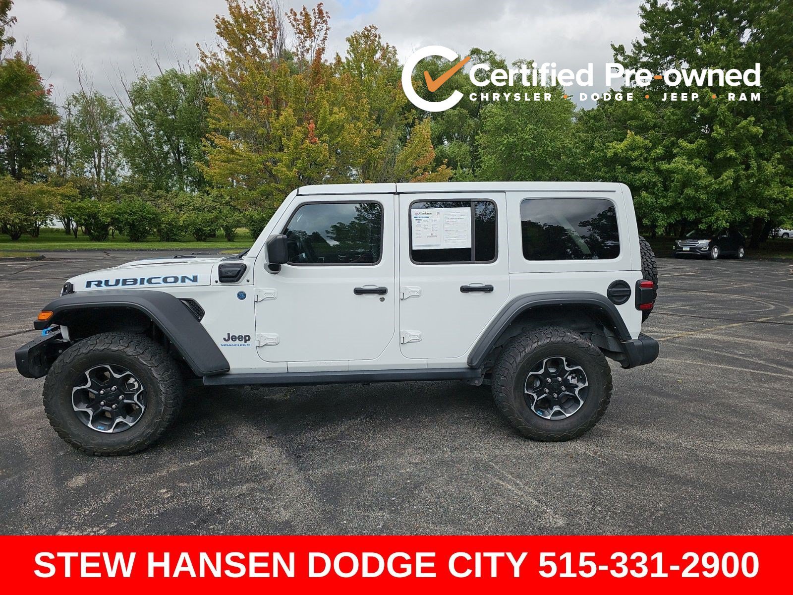 Used 2023 Jeep Wrangler Unlimited Rubicon 4xe w/ Steel Bumper Group