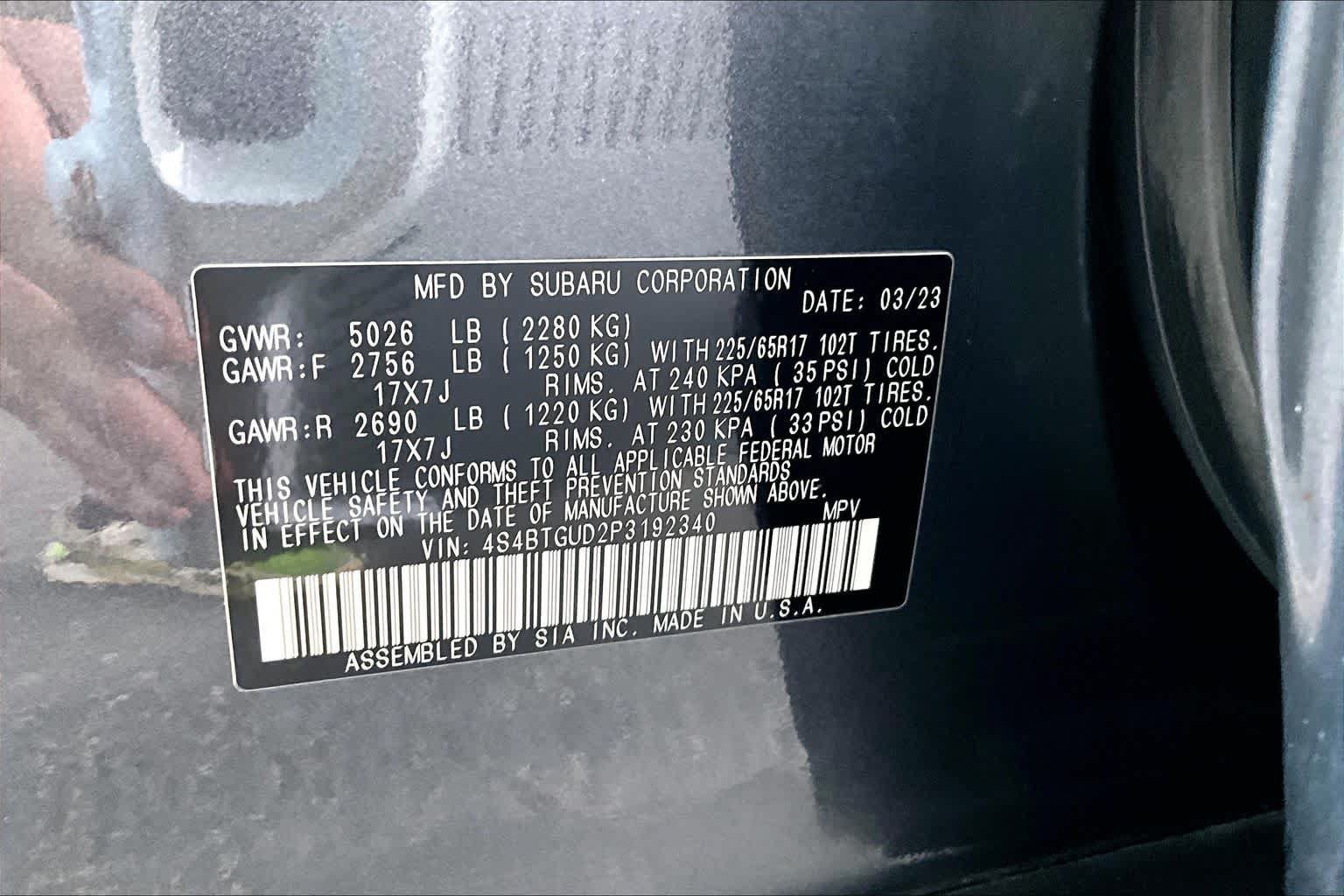 Used 2023 Subaru Outback Wilderness AWD/4WD image 36