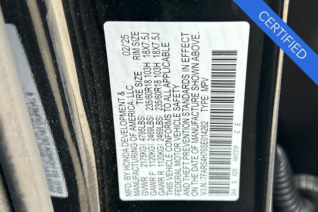 Certified 2025 Honda CR-V EX-L image 35