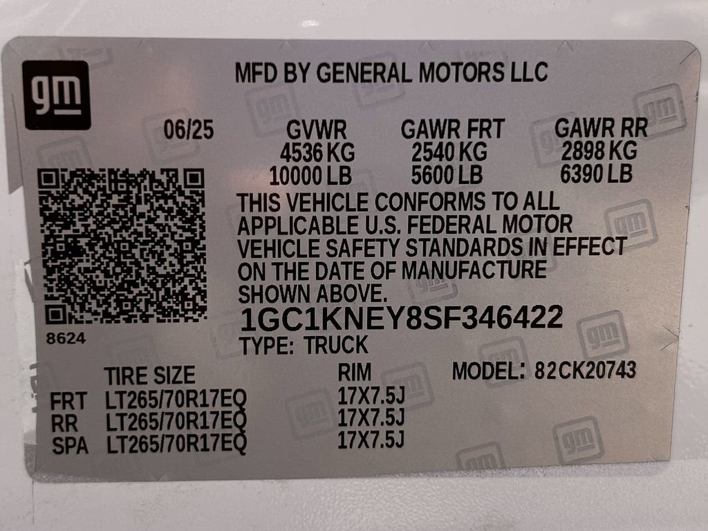 Used 2025 Chevrolet Silverado 2500 LT w/ Convenience Package AWD/4WD image 33