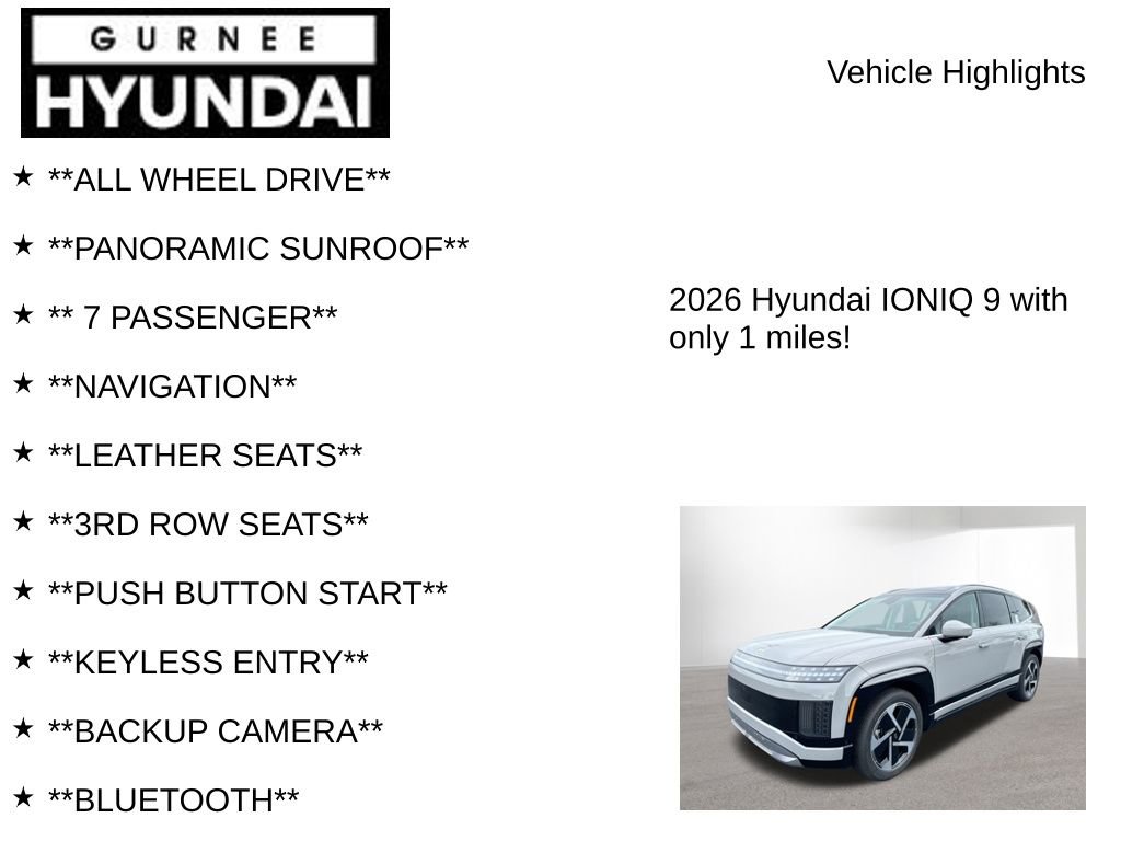 New 2026 Hyundai Ioniq 9 Limited image 8
