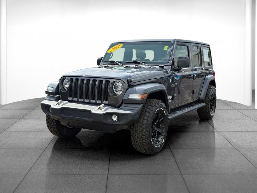Used 2021 Jeep Wrangler Unlimited Sport AWD/4WD image 3