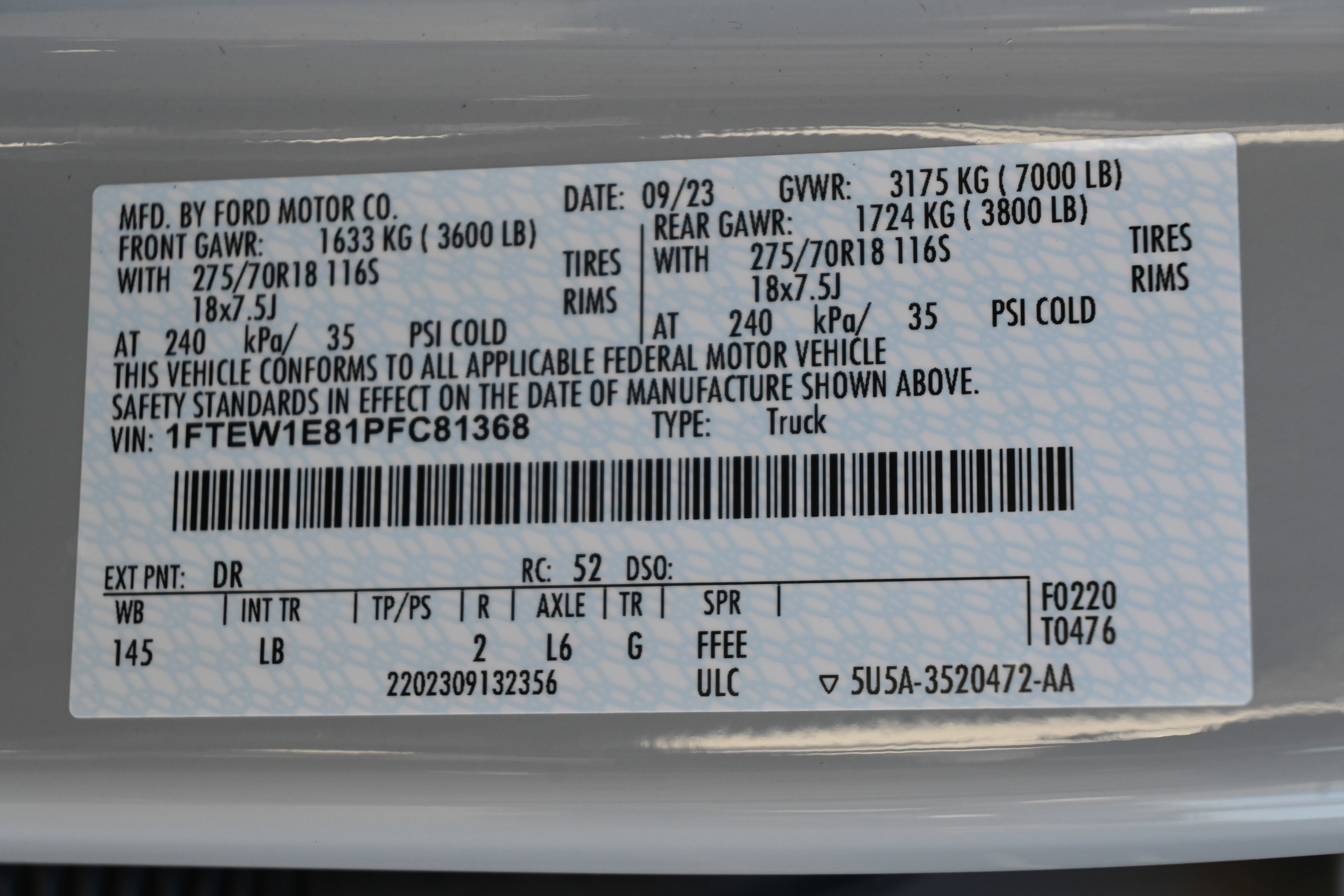 Used 2023 Ford F150 Tremor AWD/4WD image 37